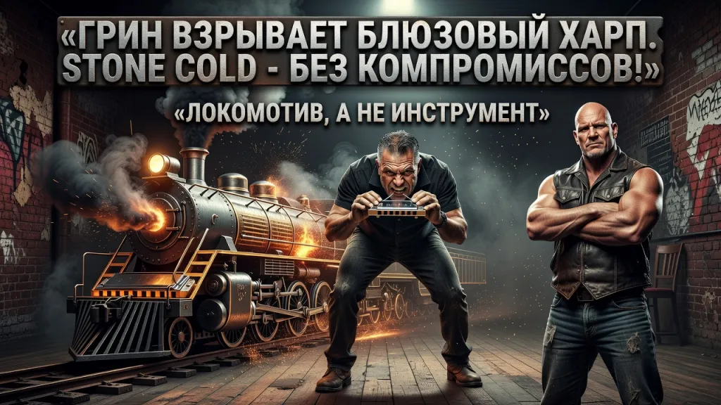 Грин взрывает блюзовый харп. Stone Cold - без компромиссов!
